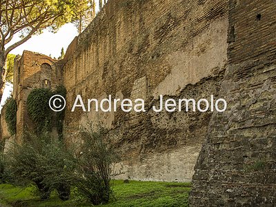 Mura Aureliane Le mura alla destra di Porta Pinciana | Andrea Jemolo