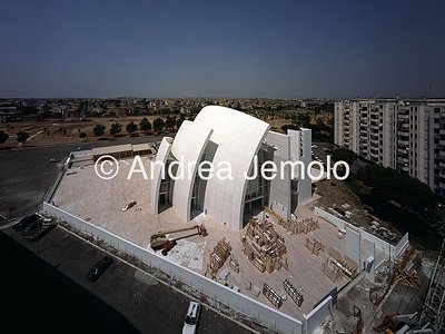Church Dives in Misericordia / Dio Padre Misericordioso - Jubilee Church The church and the neighbourhood - From above - Construction site | Andrea Jemolo
