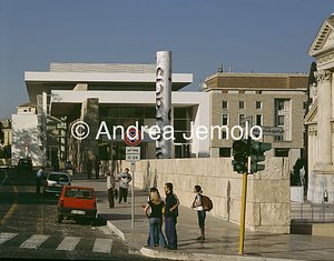 Museo dell' Ara Pacis Prospetto verso il lungotevere | Andrea Jemolo