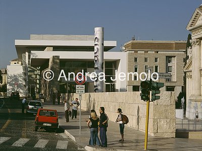Ara Pacis Museum Prospect toward the Lungotevere | Andrea Jemolo