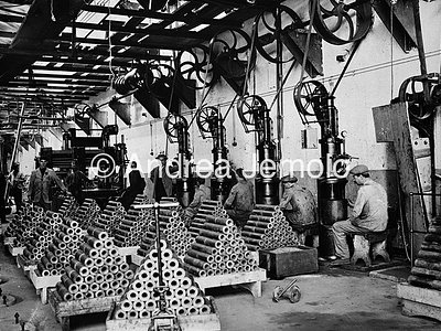 Ansaldo Workshops  Bullets produced in the factory of Sanpierdarena | Andrea Jemolo
