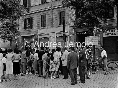 Italian Comunist Party Festa dell'Unità in Trastevere district | Andrea Jemolo