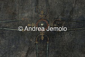 Villa dei Misteri Tablino con decorazione dipinta | Andrea Jemolo