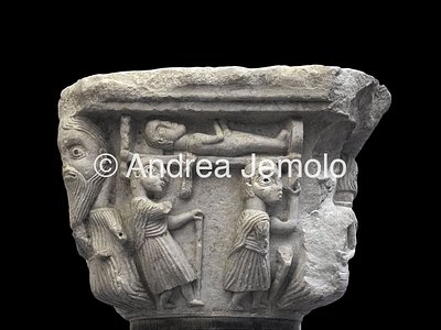 Museo Nazionale di San Matteo Capitello con processione funebre | Andrea Jemolo