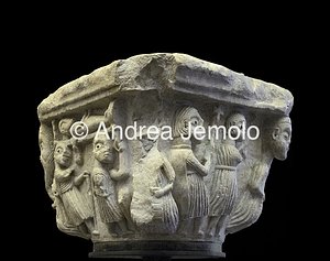Museo Nazionale di San Matteo Capitello con processione funebre | Andrea Jemolo