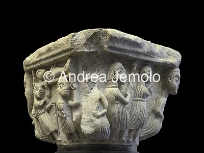Museo Nazionale di San Matteo Capitello con processione funebre | Andrea Jemolo