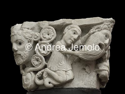 Museo Nazionale di San Matteo Capitello con San Cristoforo e figure umane | Andrea Jemolo