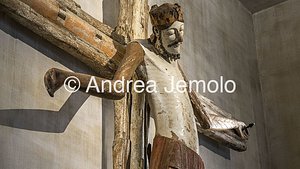 Museo Nazionale di San Matteo Crocifisso ligneo - Cristo Borgognone | Andrea Jemolo