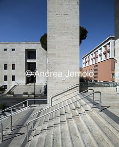 Università La Sapienza Scale della Facoltà di Legge | Andrea Jemolo