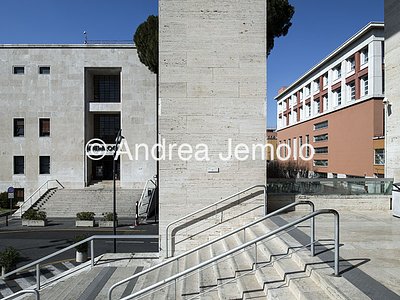 University La Sapienza Staircase of the Department of Law | Andrea Jemolo