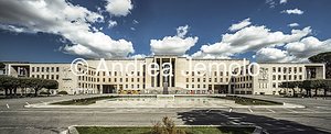 Università La Sapienza Visione d'insieme della città universitaria | Andrea Jemolo