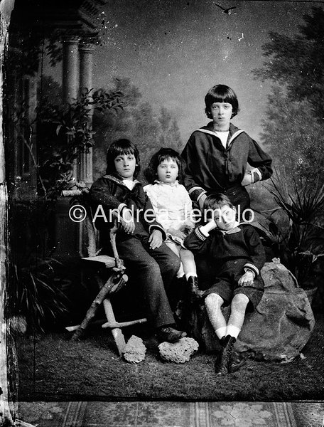  Children of the Caetani family | Andrea Jemolo