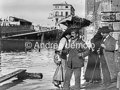  Rome flooded by the flood of the Tiber - via Ripetta | Andrea Jemolo