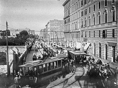  Electric trams on Via Flaminia | Andrea Jemolo
