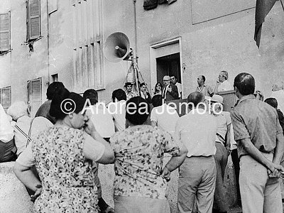 Italian Comunist Party Meetings in a popular neighbourhood | Andrea Jemolo