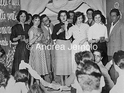 Italian Comunist Party Beauty contest among the members of the section of the district of San Lorenzo | Andrea Jemolo