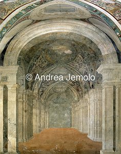 Villa Lante Palazzina Montalto - Interno della loggia | Andrea Jemolo