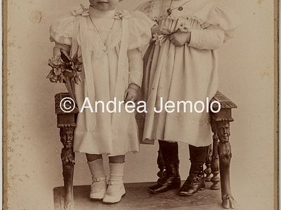  Portrait of a couple of children | Andrea Jemolo
