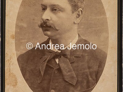  Portrait of man  | Andrea Jemolo