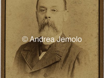  Ritratto di uomo con grossi baffi | Andrea Jemolo