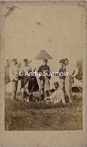  Group photograph of officers e soldati | Andrea Jemolo