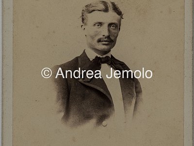  Portrait of a gentleman with a moustache | Andrea Jemolo