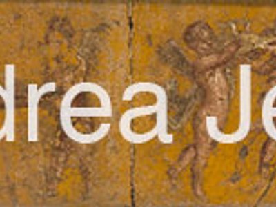 Museo Archeologico Nazionale Villa di Diomede - decorazione parietale con coppie di amorini, affresco | Andrea Jemolo
