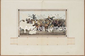 Superintendence for the Archaeological Heritage of Naples and Pompeii Drawings for the Museum with fragments of ancient mosaics | Andrea Jemolo