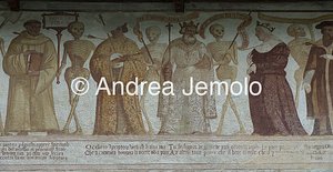 Church of Saint Vigilius of Trent Danse Macabre - Detail, fresco | Andrea Jemolo