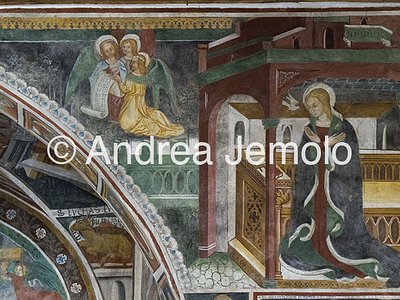 Chiesa di Santo Stefano L'Annunciazione, affresco | Andrea Jemolo
