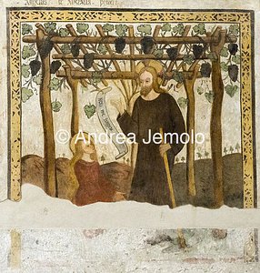 Chiesa di San Vigilio Noli me tangere, affresco | Andrea Jemolo