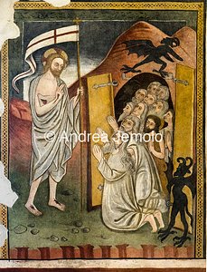Chiesa di San Vigilio La discesa nel limbo, affresco | Andrea Jemolo