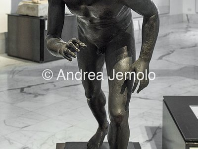 Museo Archeologico Nazionale Statue di corridori, bronzo, dalla Villa dei Papiri, Ercolano | Andrea Jemolo
