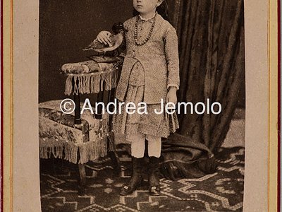  Ritratto di una bambina con una papera | Andrea Jemolo