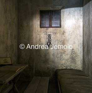 Palazzo Carignano - Museo del Risorgimento Ricostruzione della cella di Silvio Pellico nel carcere dello Spielberg | Andrea Jemolo