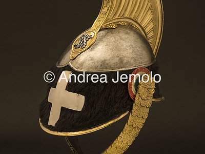 Palazzo Carignano - Museum of the Risorgimento Helmet of a Cavalry Regiment of the Savoy Army | Andrea Jemolo