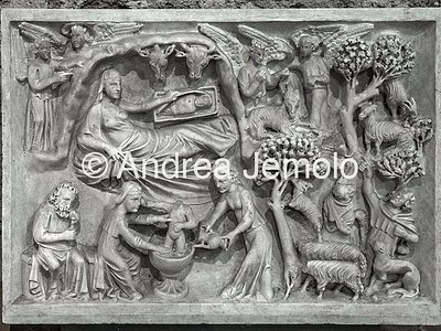 Museo Nazionale di San Matteo Pulpito - Natività di Gesù | Andrea Jemolo