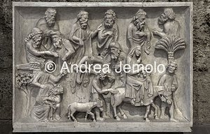 Museo Nazionale di San Matteo Pulpito - La fuga in Egitto | Andrea Jemolo