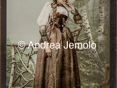  Girl in the traditional costume of the canton of Bern | Andrea Jemolo