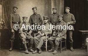  Fotografia di gruppo di soldati tedeschi nella Prima guerra mondiale | Andrea Jemolo