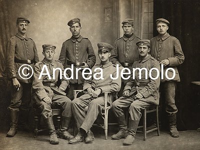  Photo of group of German soldiers in the First World War | Andrea Jemolo