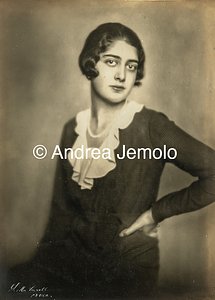  La principessa Maria Francesca di Savoia ritratta da Ghitta Garrell | Andrea Jemolo