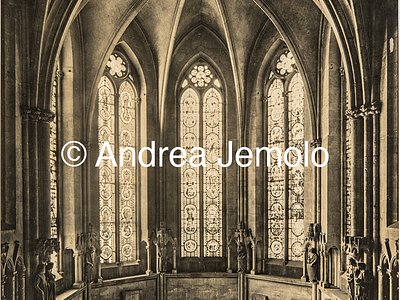 Duomo Il coro occidentale con le statue dei Fondatori | Andrea Jemolo