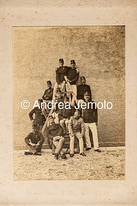  Fotografia di gruppo della guarnigione austroungarica nella base militare di Crkvice | Andrea Jemolo