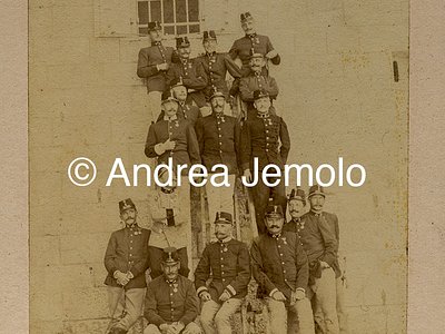  Group photo of the Austro-Hungarian garrison in the military base of Crkvice | Andrea Jemolo