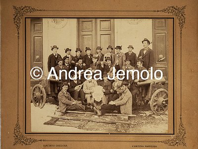  Cortina d'Ampezzo music band celebrates the arrival of the twentieth century | Andrea Jemolo
