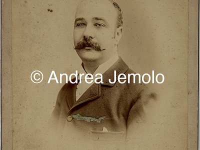  Portrait of man with mustache | Andrea Jemolo