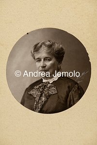  Ritratto firmato di una anziana signora romana | Andrea Jemolo