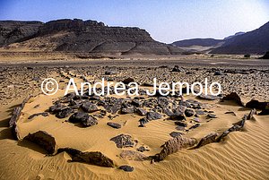  Funerary monument, pre-Islamic tomb, Tassili n’Ajjer, Tadart Rouge | Andrea Jemolo