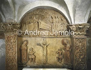Chiesa di San Pietro al Monte Cripta - Rilievo | Andrea Jemolo